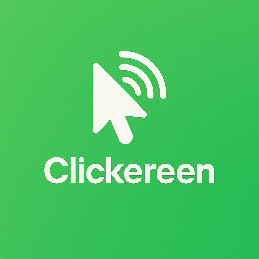 Clickereen project screenshot